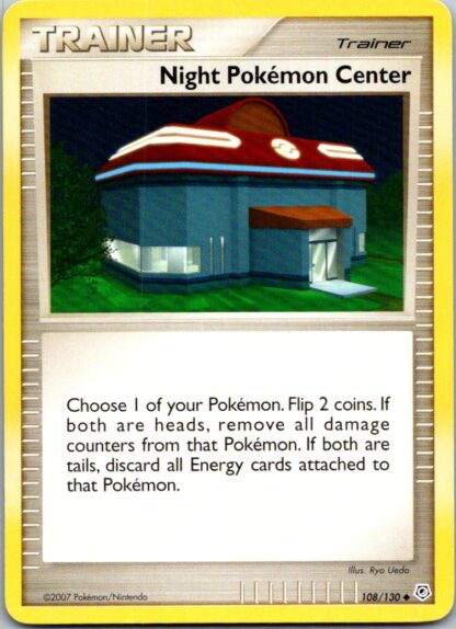 Night Pokemon Center 108/130 Diamond & Pearl (Uncommon) (LP Condition)