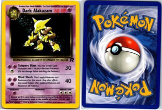 Dark Alakazam 1/82 Team Rocket (Holo) (Unlimited Excellent Condition)