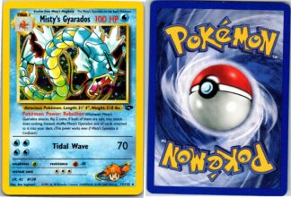 Misty's Gyarados 13/132 Gym Challenge (Holo) (Unlimited Exc-LP Condition)