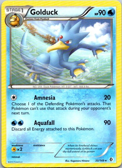 Golduck 35/149 Boundaries Crossed (Rare) (Exc Condition)