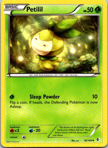 Petilil 16/149 Boundaries Crossed (Uncommon) (Exc Condition)