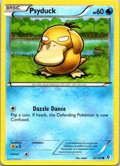 Psyduck 32/149 Boundaries Crossed (Common) (Exc Condition)