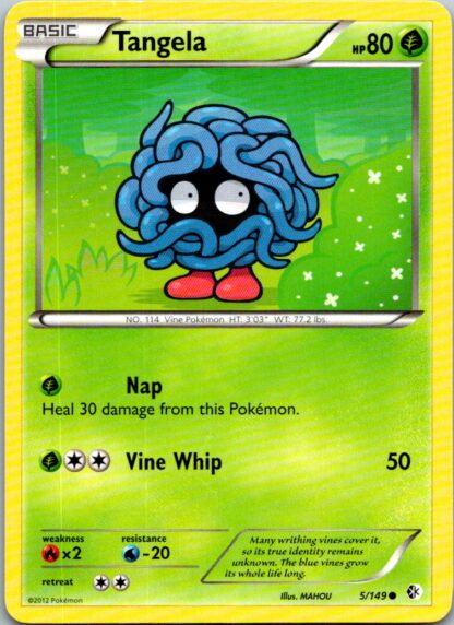 Tangela 5/149 Boundaries Crossed (Common) (Exc Condition)