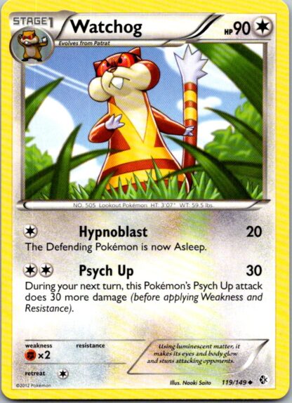 Watchog 119/149 Boundaries Crossed (Uncommon) (Exc Condition)