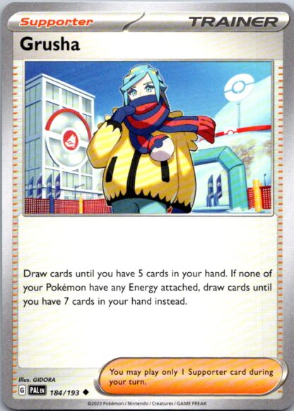 Grusha 184/193 Paldea Evolved (Uncommon) (NM-Exc Condition)