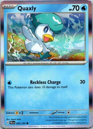 Quaxly 50/193 Paldea Evolved (Holo Promo) (NM-Exc Condition)