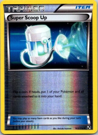 Super Scoop Up 103/114 Black & White (Reverse Holo) (LP Condition)