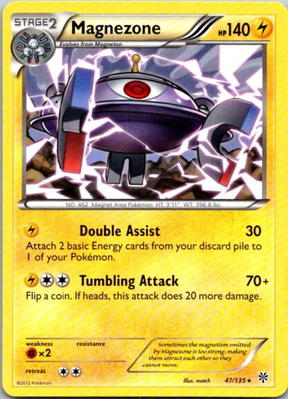 Magnezone 47/135 Plasma Storm (Rare) (LP Condition)