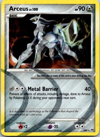 Arceus AR9 Arceus (Holo) (P Condition)