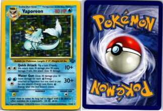 Vaporeon 12/64 Jungle (Holo) (Unlimited LP Condition)