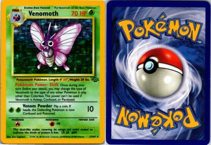 Venomoth 13/64 Jungle (Holo) (Unlimited Exc-LP Condition)