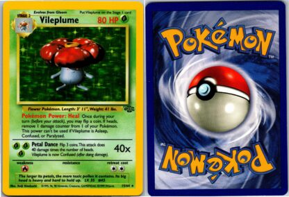 Vileplume 15/64 Jungle (Holo) (Unlimited Exc Condition)
