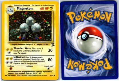 Magneton 9/130 Base Set 2 (Holo) (Exc Condition)