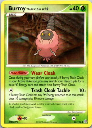 Burmy 80/132 Secret Wonders (Common) (P Condition)