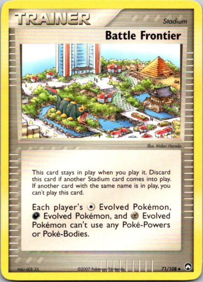 Battle Frontier 71/108 Power Keepers (Uncommon) (P Condition)