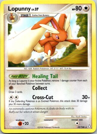 Lopunny 33/146 Legends Awakened (Rare) (LP Condition)