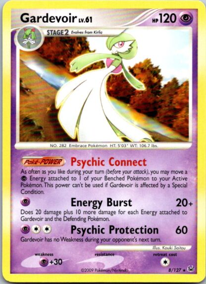 Gardevoir 8/127 Platinum (Theme Deck Rare) (LP Condition)