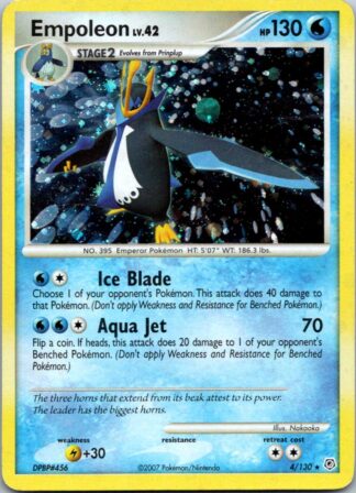 Empoleon 4/130 Diamond & Pearl (Holo) (P Condition)