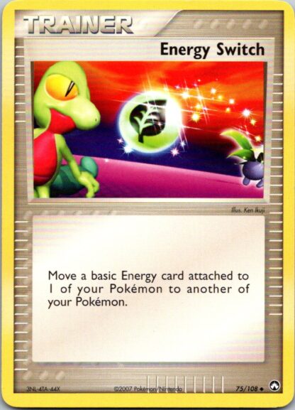 Energy Switch 75/108 Power Keepers (Uncommon) (P Condition)