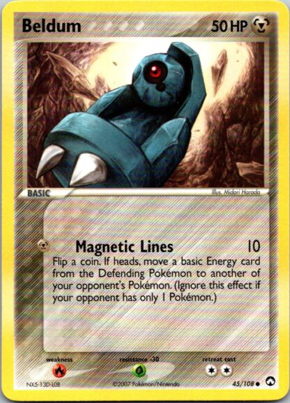 Beldum 45/108 Power Keepers (Common) (P Condition)