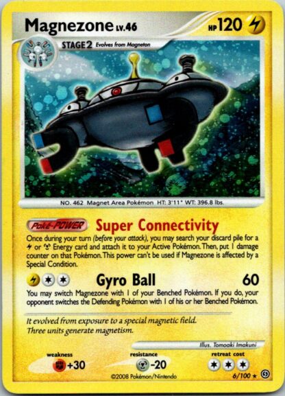 Magnezone 6/100 Stormfront (Holo) (Played Condition)