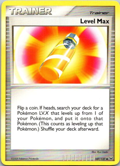 Level Max 107/127 Platinum (Uncommon) (LP Condition)