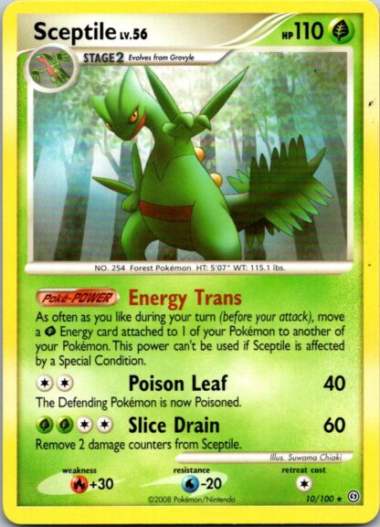 Sceptile 10/100 Stormfront (Theme Deck Rare) (P Condition)