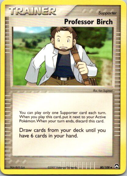 Professor Birch 80/108 Power Keepers (Uncommon) (P Condition)