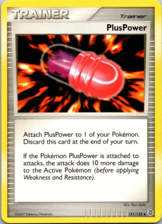 PlusPower 121/132 Secret Wonders (Uncommon) (P Condition)