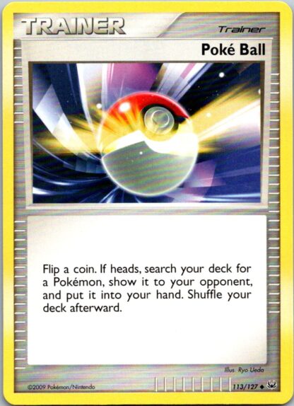 Poke Ball 113/127 Platinum (Uncommon) (P Condition)