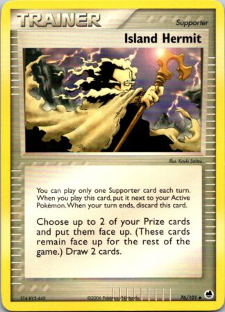 Island Hermit 76/101 Dragon Frontiers (Uncommon) (P Condition)