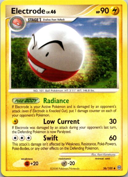 Electrode 36/100 Stormfront (Uncommon) (LP Condition)