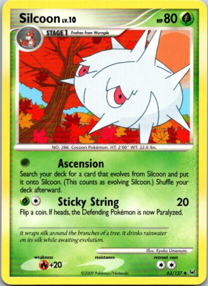 Silcoon 63/127 Platinum (Uncommon) (P Condition)