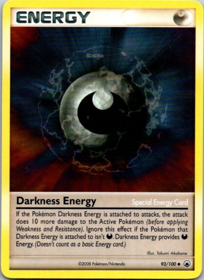 Darkness Energy 93/100 Majestic Dawn (Uncommon) (P Condition)