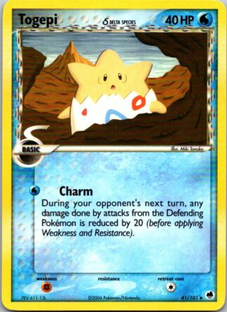 Togepi 41/101 Dragon Frontiers (Uncommon) (P Condition)