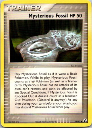Mysterious Fossil 79/92 Legend Maker (Common) (LP Condition)