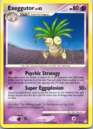 Exeggutor 54/146 Legends Awakened (Uncommon) (LP Condition)