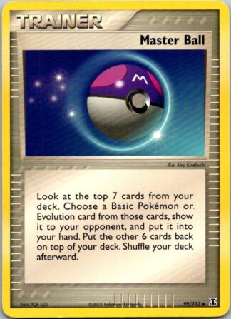 Master Ball 99/113 Delta Species (Uncommon) (P Condition)