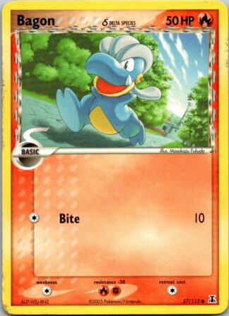 Bagon 57/113 EX Delta Species (Common) (P Condition)