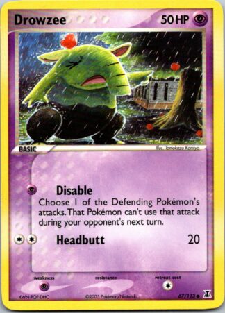 Drowzee 67/113 EX Delta Species (Common) (P Condition)