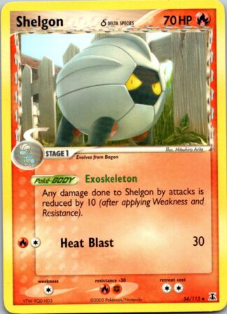 Shelgon 54/113 Delta Species (Uncommon) (LP Condition)