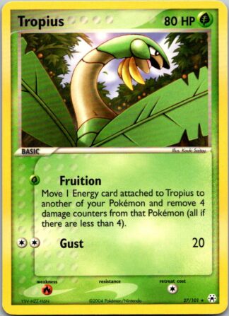 Tropius 27/101 Hidden Legends (Rare) (LP Condition)