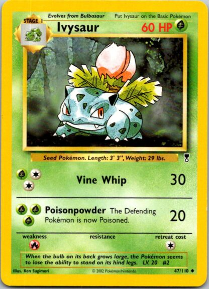 Ivysaur 47/110 Legendary Collection (Uncommon) (Unlimited Played Condition)