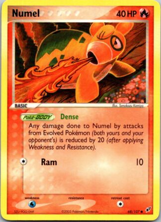 Numel 68/107 EX Deoxys (Common) (Exc Condition)
