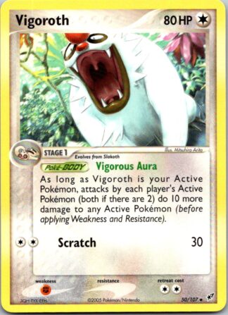 Vigoroth 50/107 EX Deoxys (Uncommon) (Exc Condition)