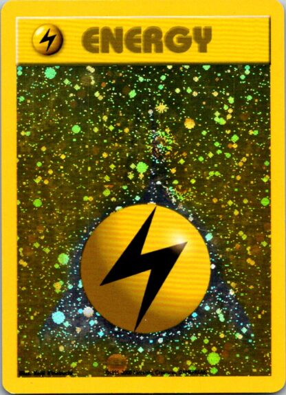 Lightning Energy Starfoil Promo (Holo) (P Condition)