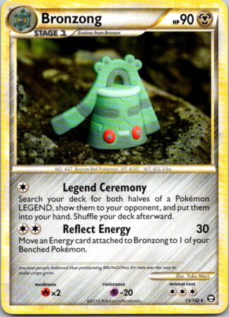 Bronzong 15/102 Triumphant (Rare) (P Condition)