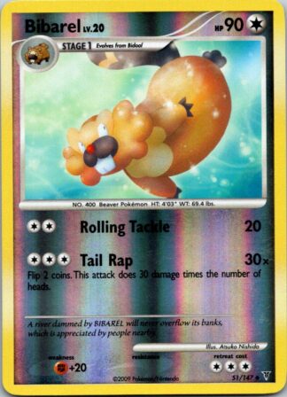 Bibarel 51/147 Supreme Victors (Reverse Holo) (LP Condition)
