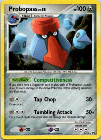 Probopass 7/99 Arceus (Holo) (LP Condition)