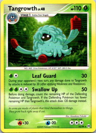 Tangrowth 10/99 Arceus (Theme Deck Rare) (LP Condition)